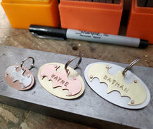 Load image into Gallery viewer, Bat superhero Pet Tag