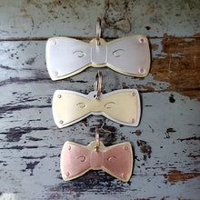 Load image into Gallery viewer, Bow Tie Pet Tag