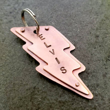 Load image into Gallery viewer, Lightning Bolt Pet Tag