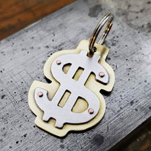 Load image into Gallery viewer, Dollar Sign Pet Tag