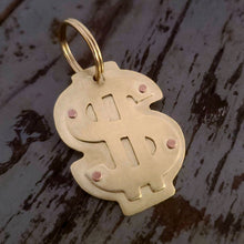 Load image into Gallery viewer, Dollar Sign Pet Tag