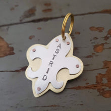 Load image into Gallery viewer, Fleur De Lis Pet Tag