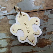 Load image into Gallery viewer, Fleur De Lis Pet Tag