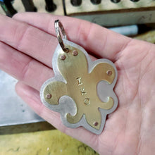 Load image into Gallery viewer, Fleur De Lis Pet Tag