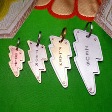 Load image into Gallery viewer, Lightning Bolt Pet Tag