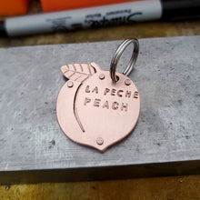 Load image into Gallery viewer, Peach Pet Tag