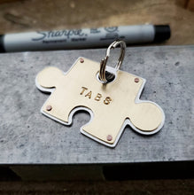 Load image into Gallery viewer, Puzzle Piece Pet Tag