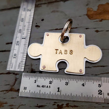 Load image into Gallery viewer, Puzzle Piece Pet Tag